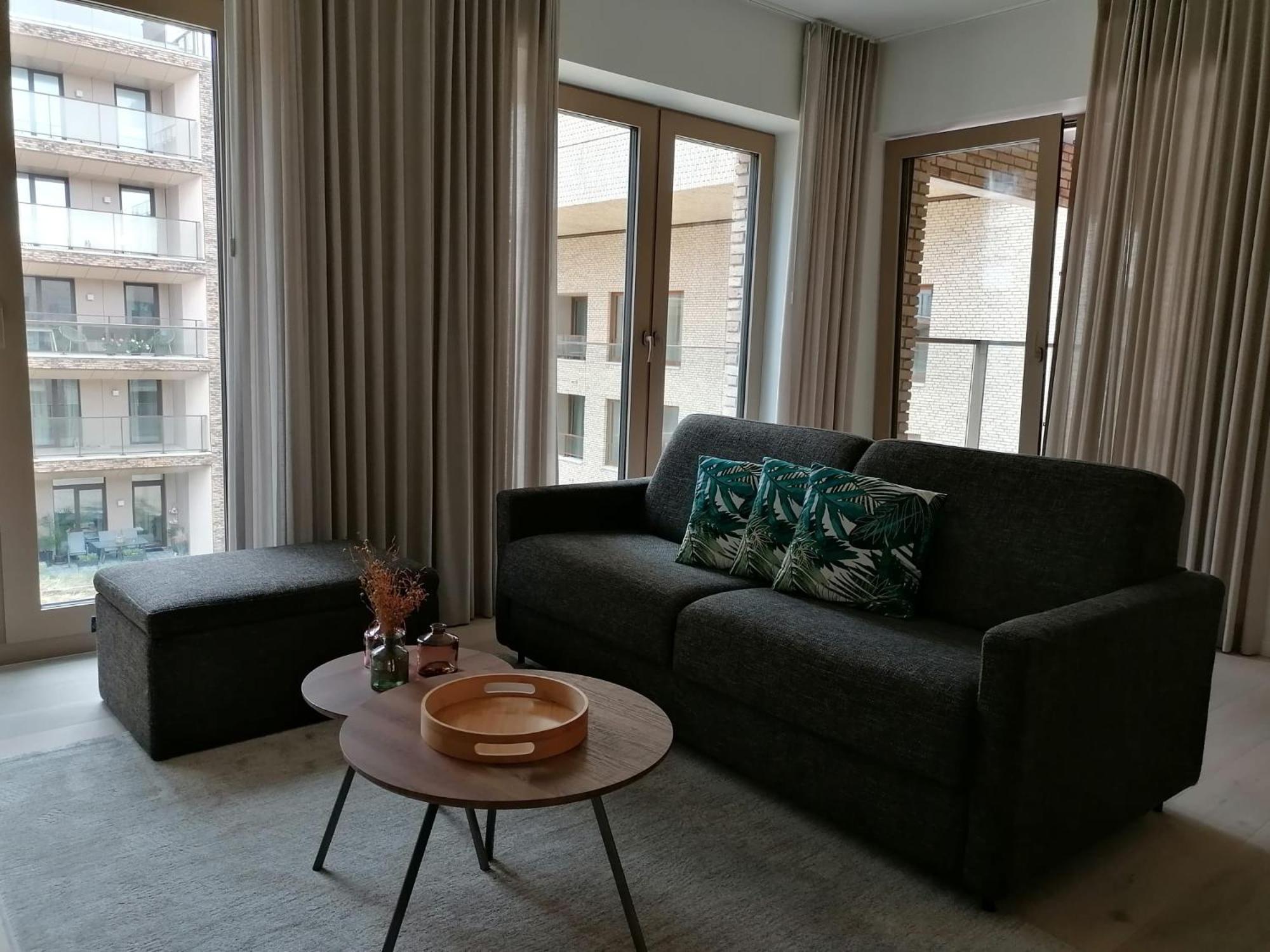 Bartine - Modern And Spacious Flat Near The Sea, Free Parking Space Остенде Экстерьер фото